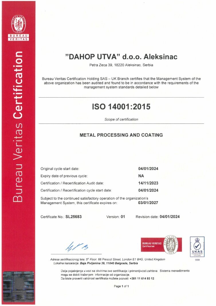 CERTIFICATE 4